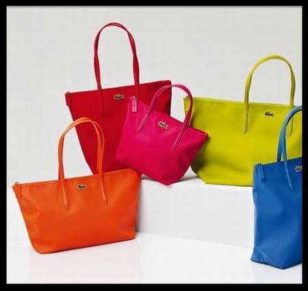 sacs lacoste femme pas cher